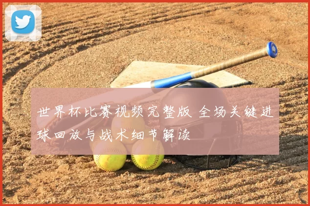 世界杯比赛视频完整版 全场关键进球回放与战术细节解读